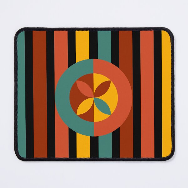 Item preview, Vertical Stripe Retro colored repeat pattern designed and sold by GaryDobson.