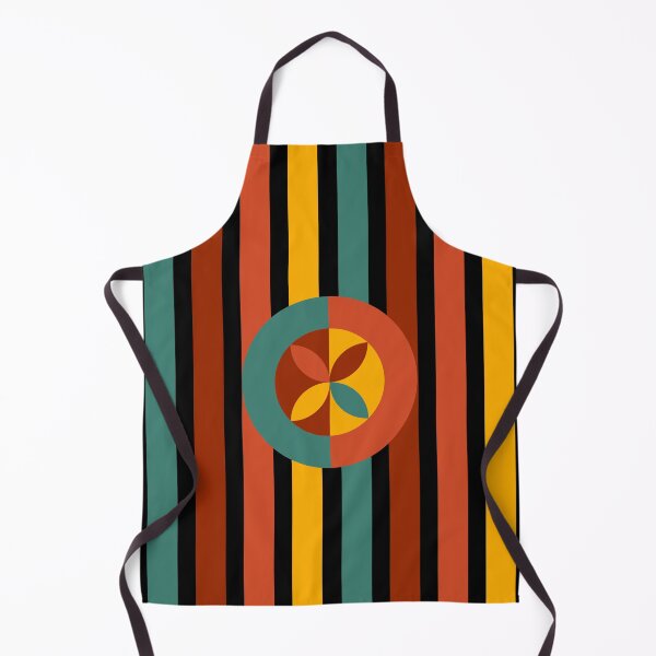 Item preview, Vertical Stripe Retro colored repeat pattern designed and sold by GaryDobson.