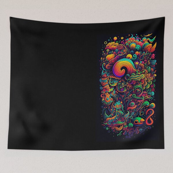 Item preview, Abstract Colorful Pop Art Doodle designed and sold by Joyfulimaginery.