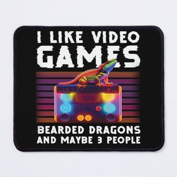Item preview, Funny Video Games and Bearded Dragon Lover designed and sold by Trendy Valley .