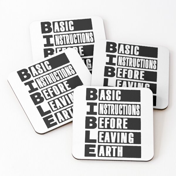 Item preview, BIBLE Basic Instructions Before Leaving Earth designed and sold by plushism.