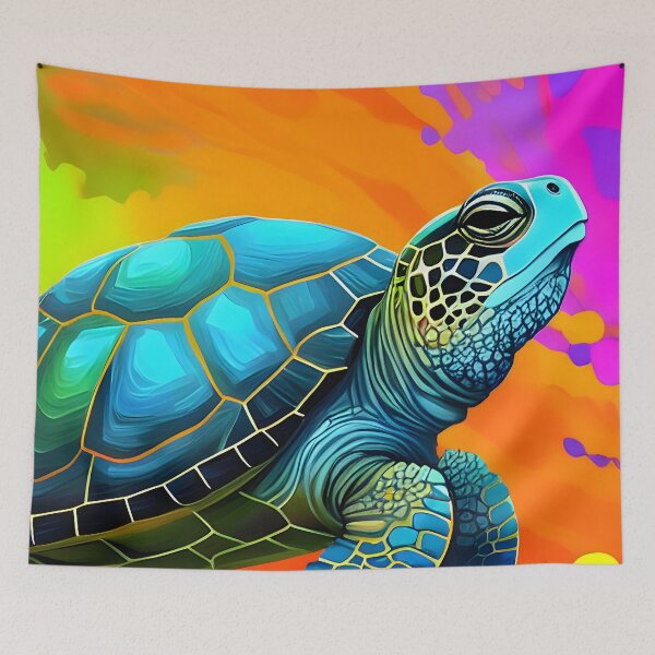Item preview, The Technicolor Turtle designed and sold by dedheadthreads.