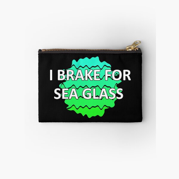 Item preview, Sea Glass Love Words I Brake for Sea Glass - Beach Vibes Sea Glass Colors 6 of 6 designed and sold by Beachy.