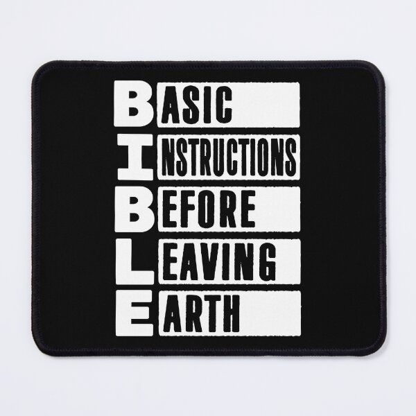 Item preview, BIBLE Basic Instructions Before Leaving Earth designed and sold by plushism.