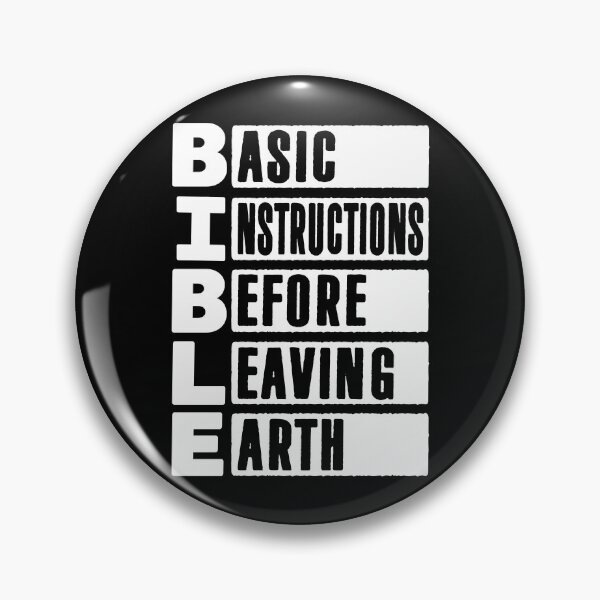 Item preview, BIBLE Basic Instructions Before Leaving Earth designed and sold by plushism.