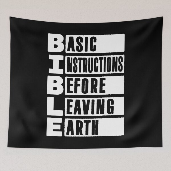 Item preview, BIBLE Basic Instructions Before Leaving Earth designed and sold by plushism.