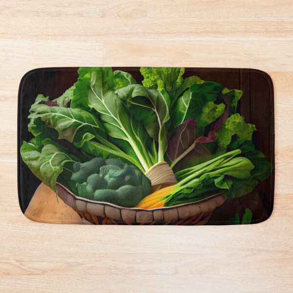 Item preview, A Harvest of Garden Greens Digital Painting designed and sold by CodeAndColors.