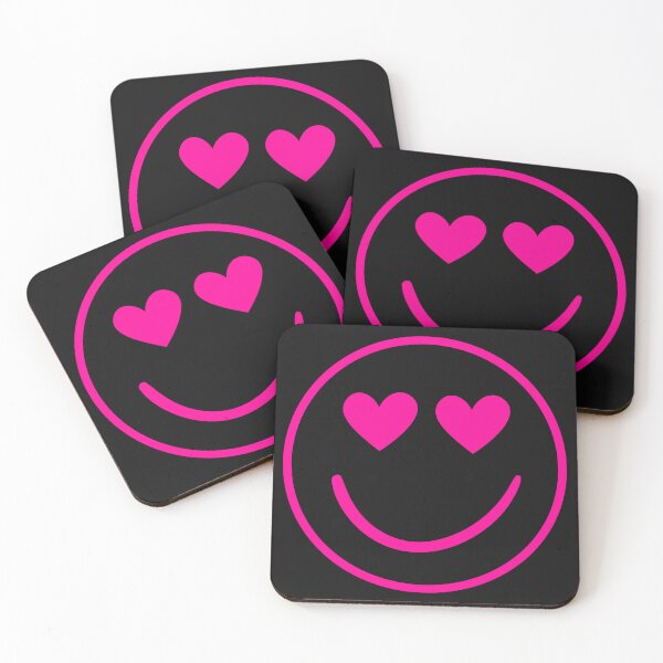 Item preview, PINK SMILEY FACE designed and sold by KitMonkeyUK.