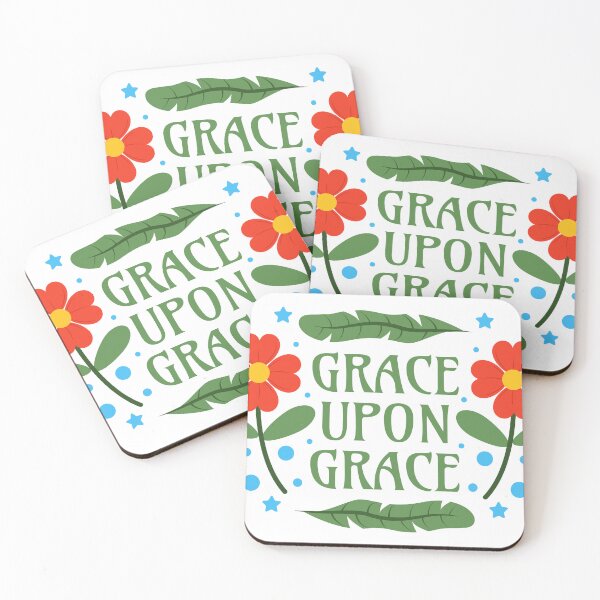 Item preview, Grace upon Grace - John 1 16 - Grace in a Place of Grace designed and sold by Millusti.