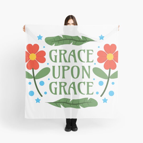 Item preview, Grace upon Grace - John 1 16 - Grace in a Place of Grace designed and sold by Millusti.