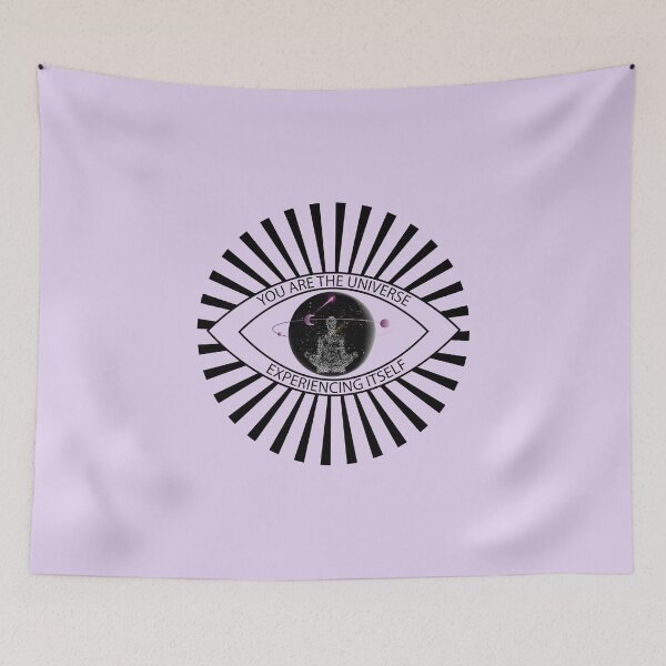 Item preview, You are the universe experiencing itself - spiritual quotes universe designed and sold by Vivid-wear.
