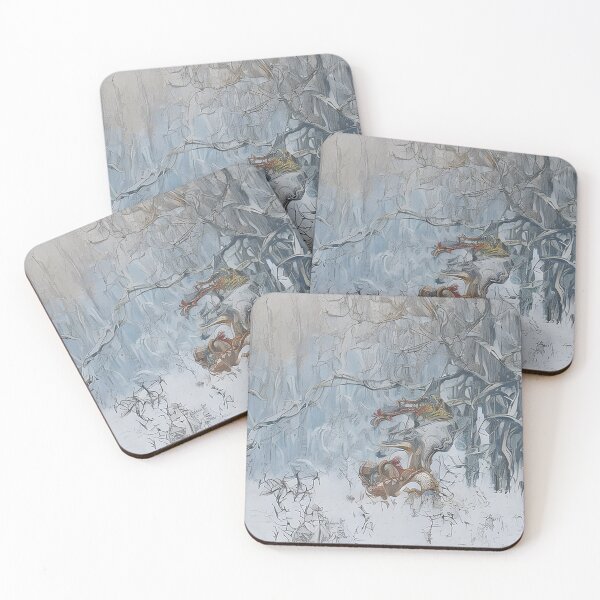 Item preview, Magical Winter Wonderland Forest with a Viking Touch designed and sold by wanikhwan.