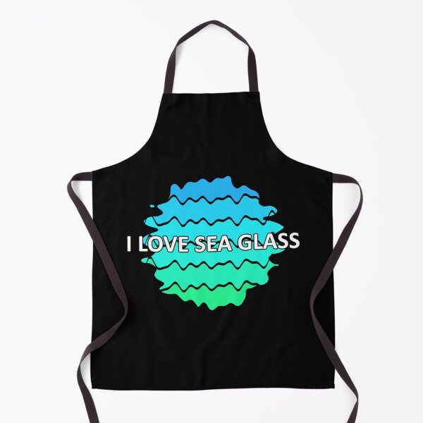 Item preview, Sea Glass Love Words I Love Sea Glass - Beach Vibes Sea Glass Colors 1 of 6 designed and sold by Beachy.
