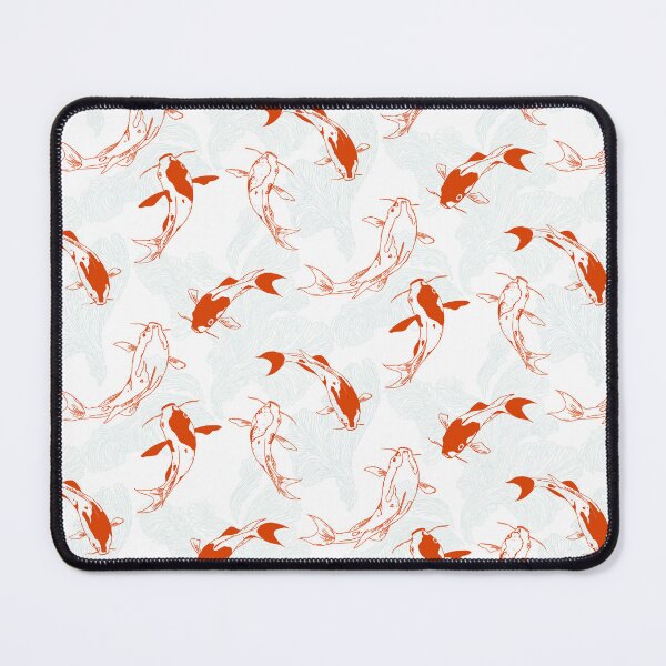 Item preview, Koi carp in orange and light blue designed and sold by Katj-A-Studio.