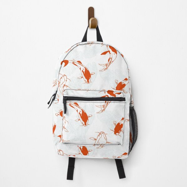 Item preview, Koi carp in orange and light blue designed and sold by Katj-A-Studio.