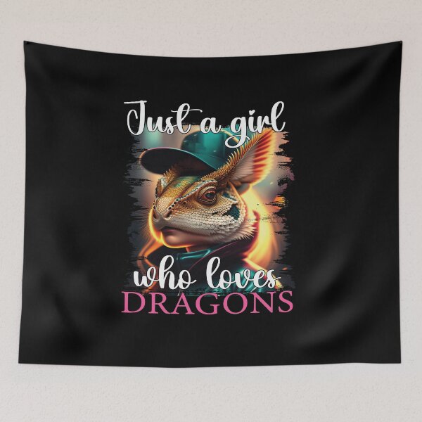 Item preview, Just a girl who loves bearded dragon lover  designed and sold by Trendy Valley .