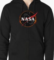 NASA Solar Eclipse Zipped Hoodie