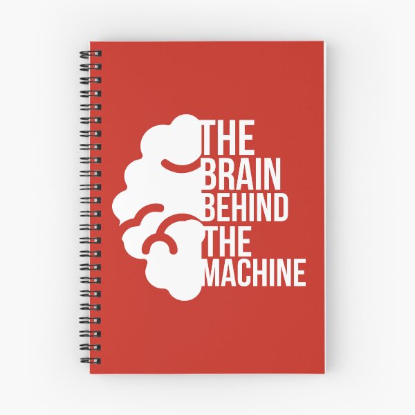 Item preview, The Brain Behind The Machine designed and sold by designerpriti.