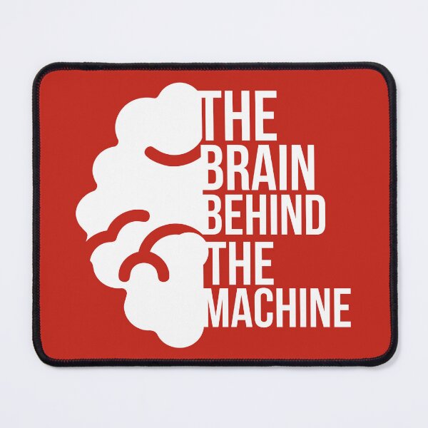 Item preview, The Brain Behind The Machine designed and sold by designerpriti.