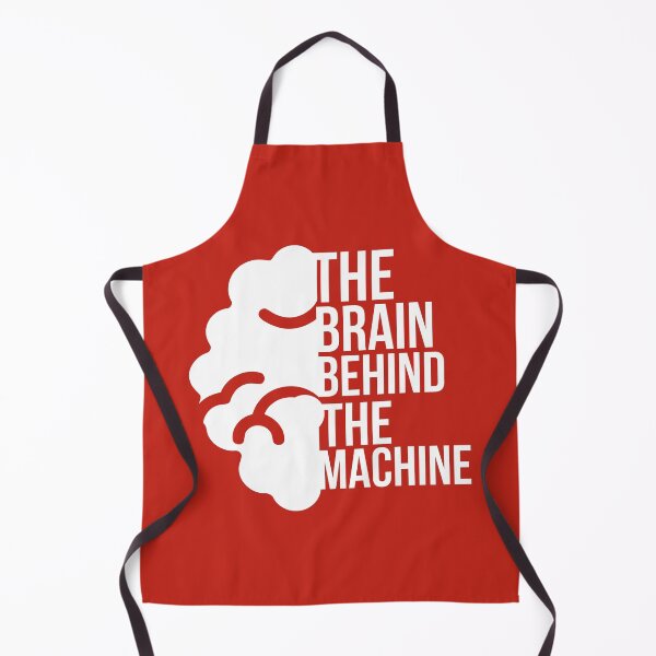 Item preview, The Brain Behind The Machine designed and sold by designerpriti.