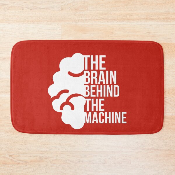 Item preview, The Brain Behind The Machine designed and sold by designerpriti.
