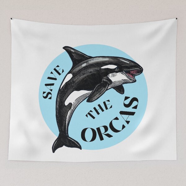 Item preview, Save the orcas designed and sold by addict2reading.