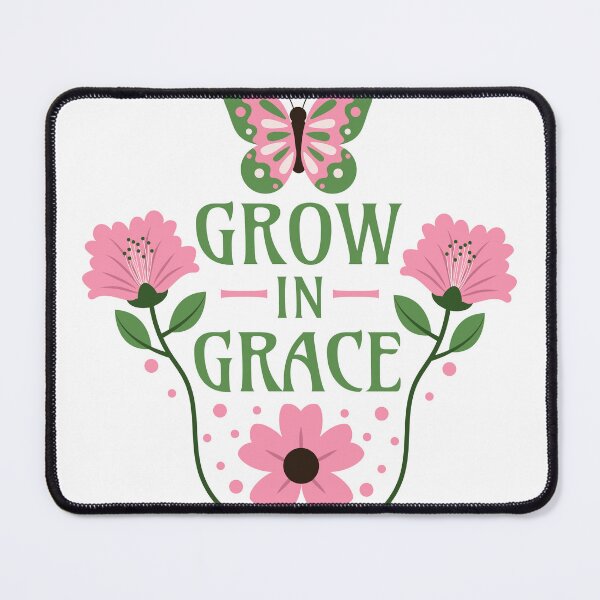 Item preview, Grow in Grace - 2 Peter 3:18 - Christianity Motivational Words designed and sold by Millusti.
