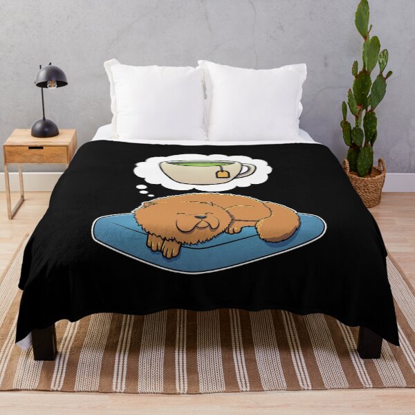 Artikelvorschau, Chow Chow dreaming about Green Tea entworfen und verkauft von DoggieDelights.