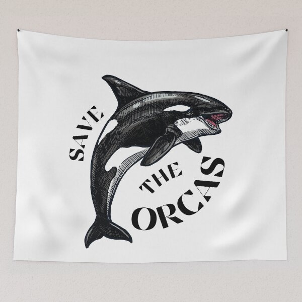 Item preview, Save the orcas designed and sold by addict2reading.