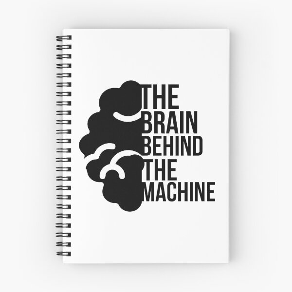 Item preview, The Brain Behind The Machine designed and sold by designerpriti.