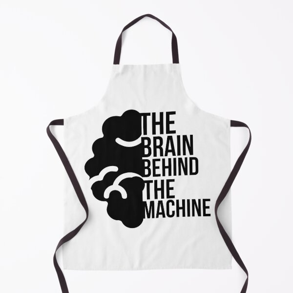 Item preview, The Brain Behind The Machine designed and sold by designerpriti.