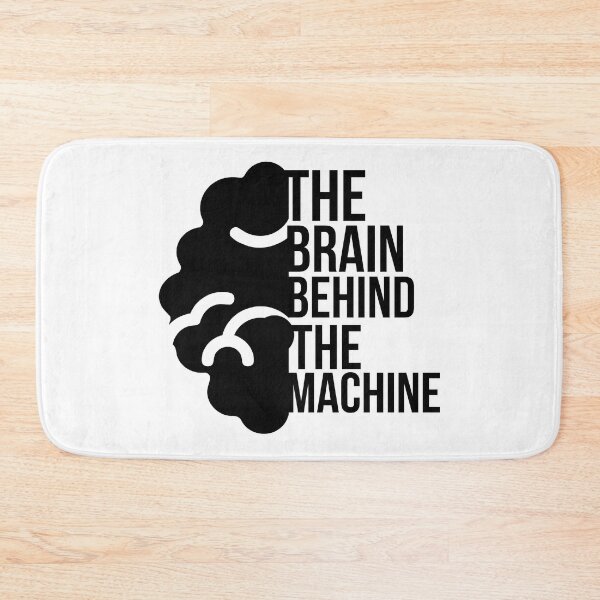 Item preview, The Brain Behind The Machine designed and sold by designerpriti.