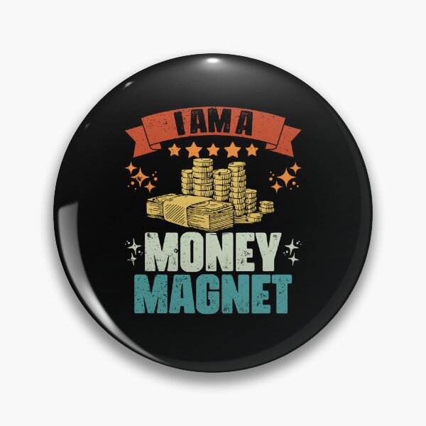Item preview, Vintage I Am A Money Magnet Manifestation Wealthy Prosperity designed and sold by Nessshirts.
