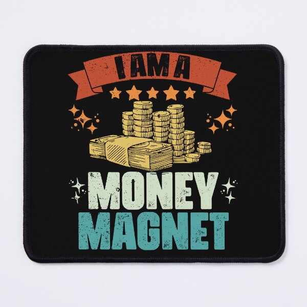 Item preview, Vintage I Am A Money Magnet Manifestation Wealthy Prosperity designed and sold by Nessshirts.