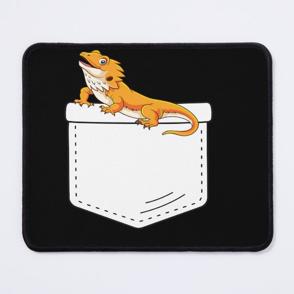 Item preview, Funny Bearded Dragon Lover Pocket designed and sold by Trendy Valley .