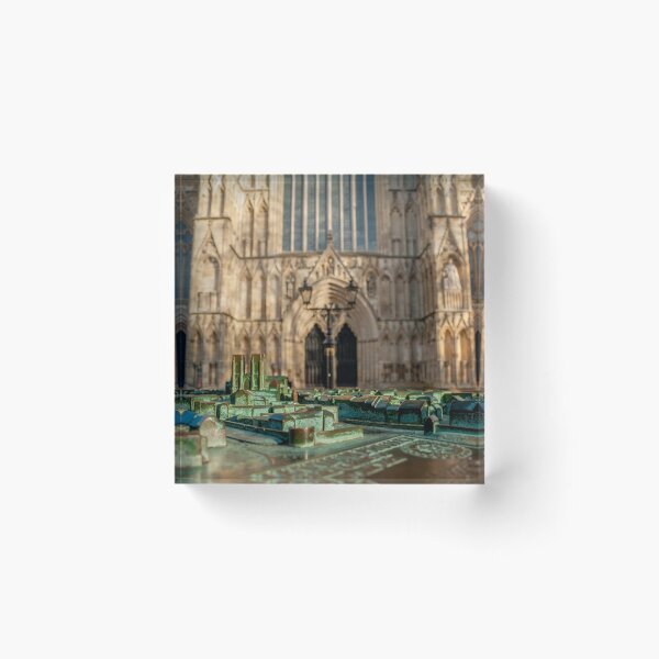 Item preview, York Minster (Cathedral) and model in foreground designed and sold by Sue Knowles.