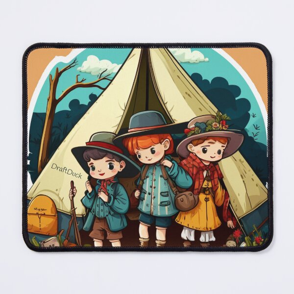 Item preview, camp kids designed and sold by DraftDuck.