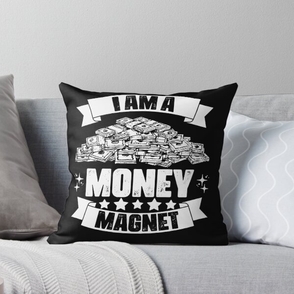 Item preview, Cool I Am A Money Magnet A Positive Thinker Manifest Wealth designed and sold by Nessshirts.