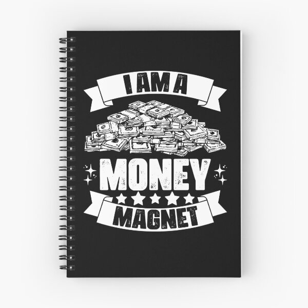 Item preview, Cool I Am A Money Magnet A Positive Thinker Manifest Wealth designed and sold by Nessshirts.