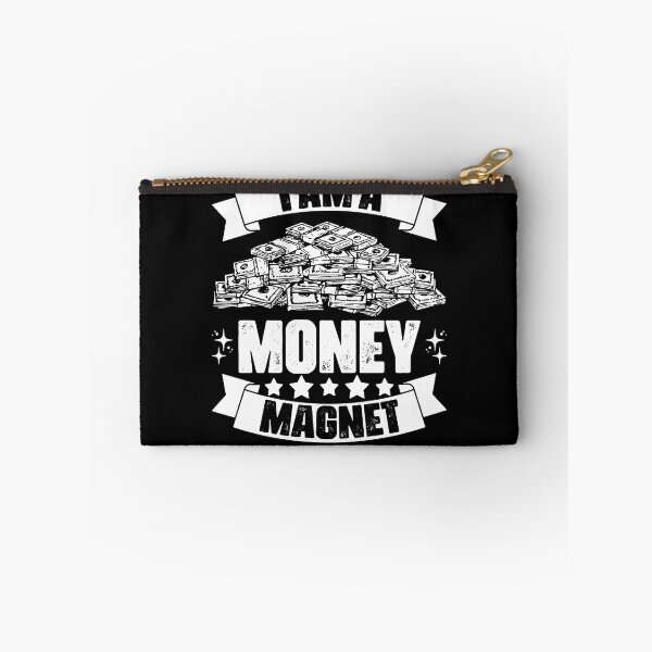 Item preview, Cool I Am A Money Magnet A Positive Thinker Manifest Wealth designed and sold by Nessshirts.