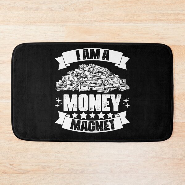 Item preview, Cool I Am A Money Magnet A Positive Thinker Manifest Wealth designed and sold by Nessshirts.