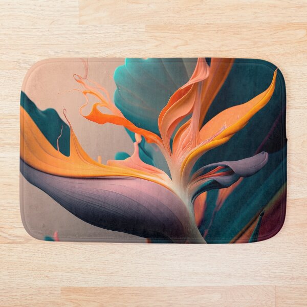 Item preview, Diseño abstracto de flor de ave del paraíso - Colores pastel designed and sold by Arva-Designs.