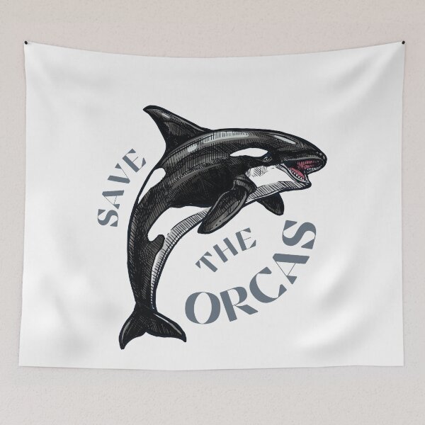 Item preview, Save the orcas designed and sold by addict2reading.