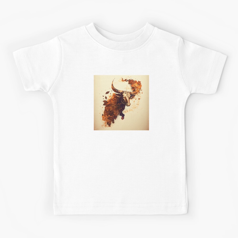 เสื้อยืดแขนสั้นผู้ชาย ลายราศีพฤษภ - เสื้อยืดลายกราฟิกตลกๆ ผ้าฝ้ายสำหรับใส่ลำลองในฤดูร้อน