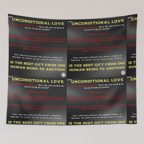Item preview, Day 39 of the year: Unconditional love is the best gift designed and sold by BuddyBoots.