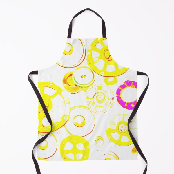 Item preview, Buttons and Wheels - White, Yellow designed and sold by asurtiumgreen.