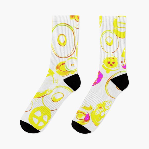 Item preview, Buttons and Wheels - White, Yellow designed and sold by asurtiumgreen.