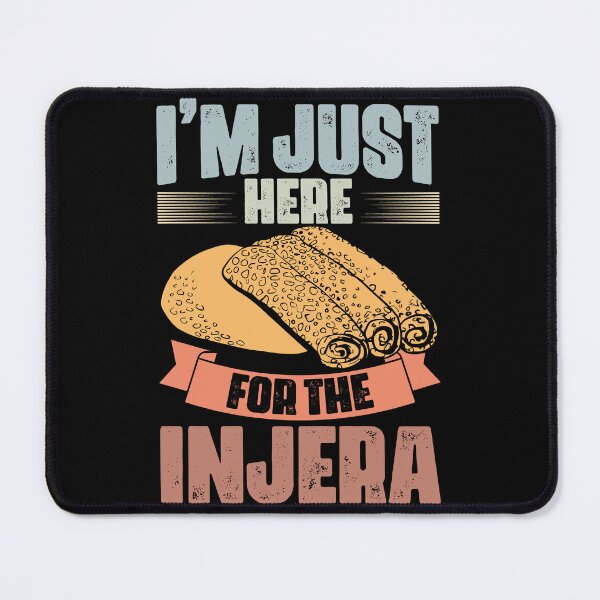 Item preview, I'm Just Here For The Retro Ethiopian Bread Injera Bread Fan designed and sold by Nessshirts.