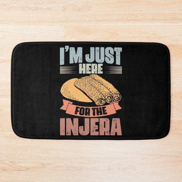 Item preview, I'm Just Here For The Retro Ethiopian Bread Injera Bread Fan designed and sold by Nessshirts.