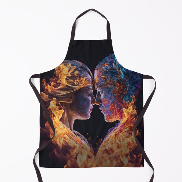 Item preview, Flaming Love, Burning Hearts designed and sold by MindAsylum.